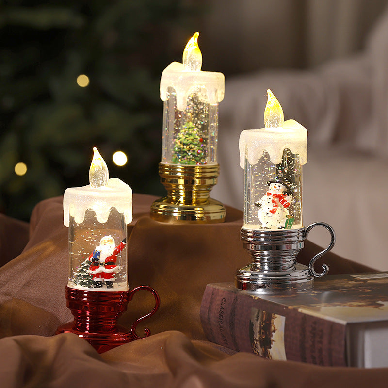 Bougies Dorées sans Flamme, Lumière Chaude et Chaude, pour Fête  D'anniversaire et de Noël, 12 Pièces : : Luminaires et Éclairage