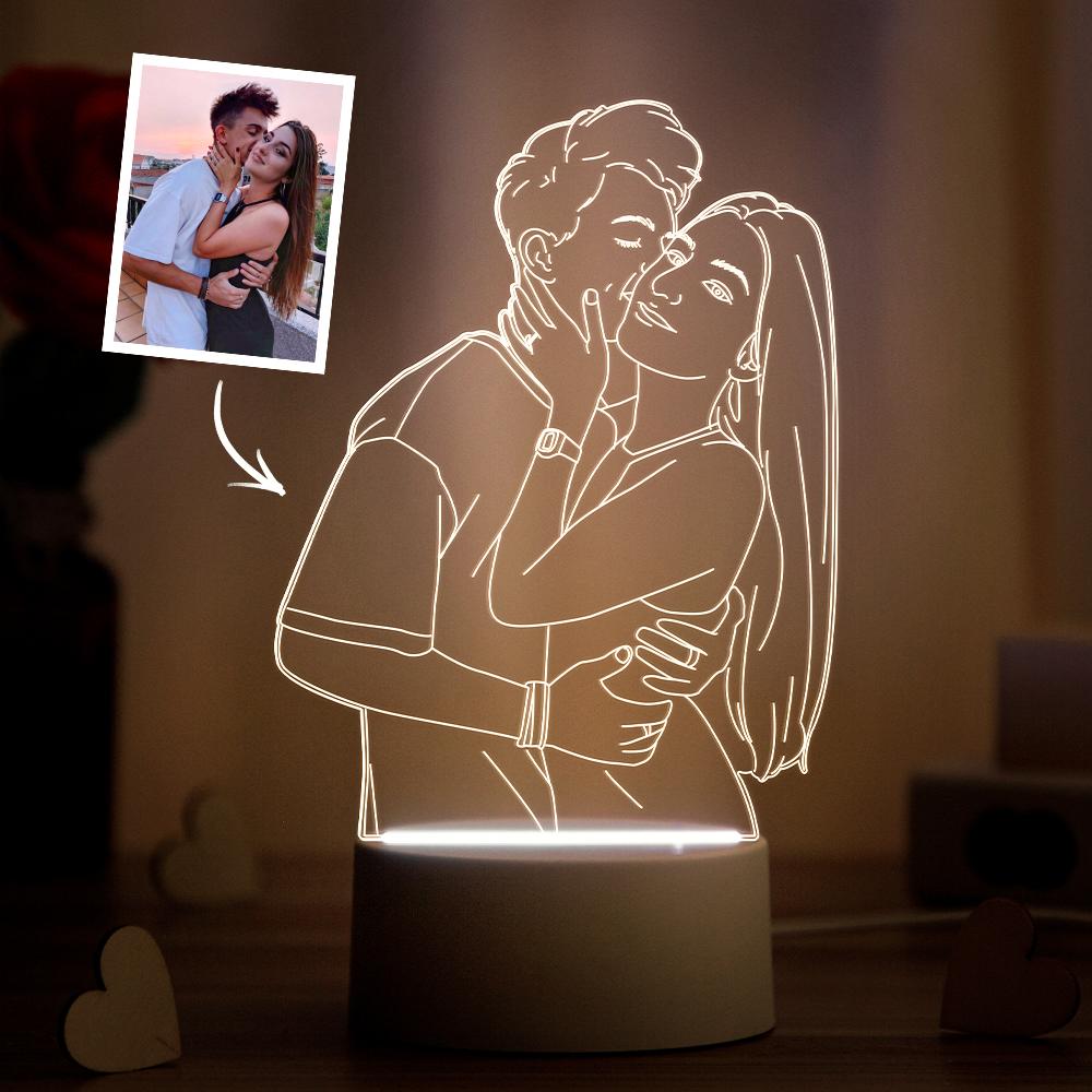 Lampe personnalisée Zen - Veilleuse 3D Zen Personnalisée - Lampe Led 3D Zen  Personnalisée